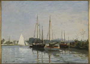 Pleasure Boats, Argenteuil by Claude Monet