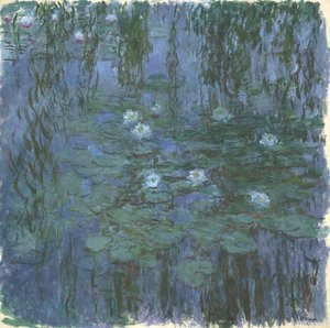 Blue Nympheas by Claude Monet