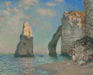 The Cliffs at Étretat. 1885
