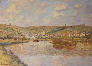 End of the Afternoon, Vetheuil by Claude Monet