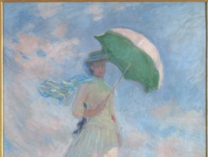 Study of a Figure in Open Air by Claude Monet