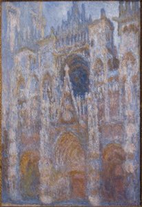 The Cathedral of Rouen. The Portal, Morning Sun by Claude Monet