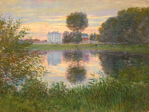 The Round Tree, Argenteuil by Claude Monet