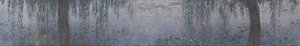 The Clear Morning with Willows by Claude Monet