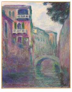 The Rio de la Salute by Claude Monet