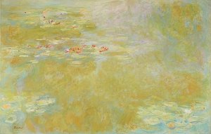 The Water Lily Pond by Claude Monet