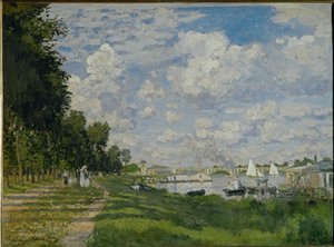 The Basin at Argenteuil by Claude Monet