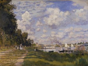 The Basin at Argenteuil by Claude Monet