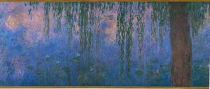 Water Lilies, The Willows by Claude Monet