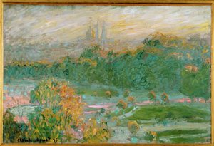 The Tuileries by Claude Monet
