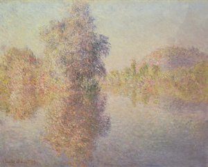 Morning on the Seine at Giverny by Claude Monet