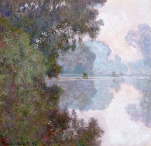 Morning on the Seine, Near Giverny by Claude Monet