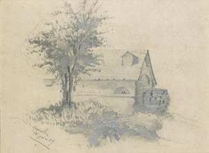 Moulin on the Lezarde by Claude Monet