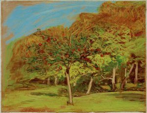 Fruit Trees by Claude Monet