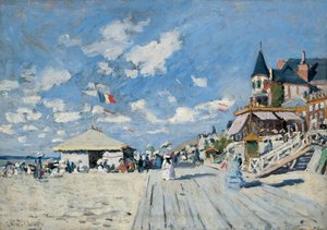 On the Beach at Trouville