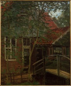 Footbridge in Holland, Zaandam