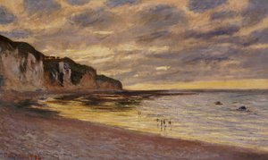 Pointe De Lailly, Low Tide by Claude Monet