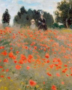 Poppies, Surroundings of Argenteuil (detail)