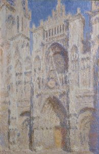 Rouen Cathedral: The Portal (Sunlight) by Claude Monet