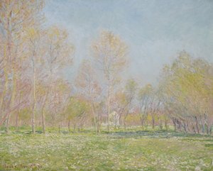 Spring in Giverny by Claude Monet