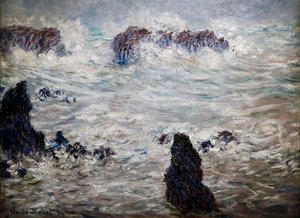 Storm, Coast of Belle-Île
