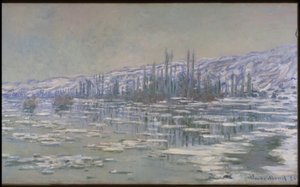 The Break-up of the Ice (La Débâcle or Les Glaçons) by Claude Monet