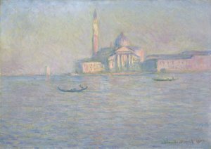 The Church of San Giorgio Maggiore, Venice by Claude Monet