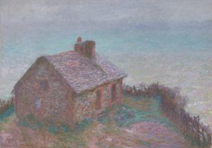 The Customs House at Varengeville by Claude Monet