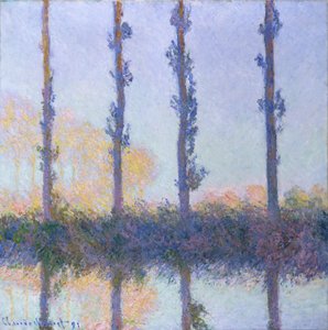 The Four Trees, 1891 by Claude Monet