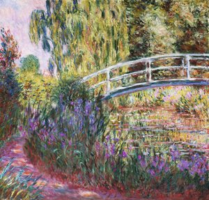 The Japanese Bridge, Pond with Water Lilies