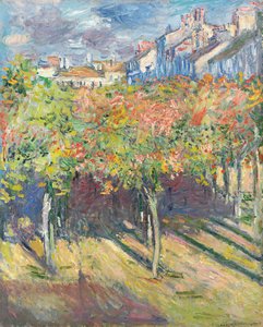 The Lime Trees at Poissy by Claude Monet