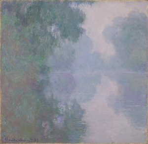 The Seine at Giverny, Morning Mists by Claude Monet