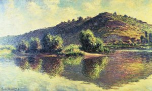 The Seine at Port-Villez by Claude Monet
