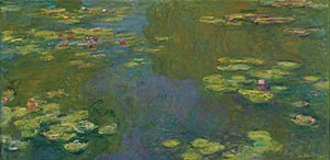 The Waterlily Pond by Claude Monet