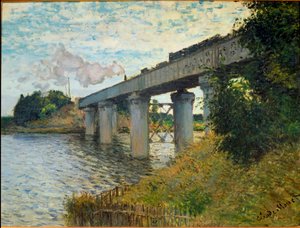 The Bridge of the Railway at Argenteuil by Claude Monet