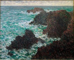 The rocks of Belle-Ile, the wild coast