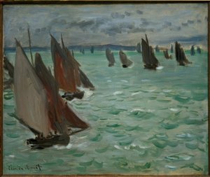 Sailboats at Sea