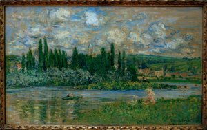 View of Vetheuil by Claude Monet