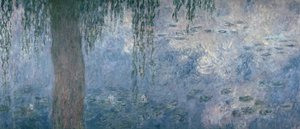 Waterlilies: Morning with Weeping Willows, 1914-18 (right section) by Claude Monet