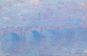Waterloo Bridge, Effect of Fog