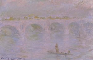 Waterloo Bridge in London, 1902 by Claude Monet