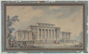 Project for a Country Villa by Claude Nicolas Ledoux