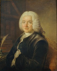 Portrait of Charles-Jean-François Hénault by Claude Pougin de Saint Aubin
