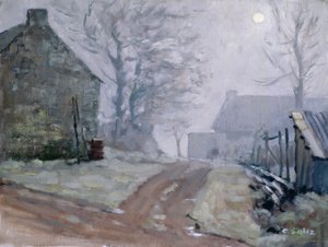 Winter in Broceliande by Claude Salez