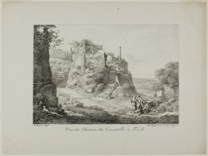 View of the Road from Cascatelles to Tivoli