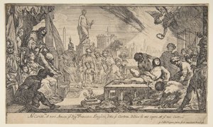 The Martyrdom of St. Lawrence by Claude Vignon