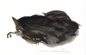 Sleeping Cat, 1985 by Claudia Hutchins Puechavy