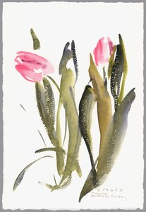Tulips, 2003 by Claudia Hutchins Puechavy
