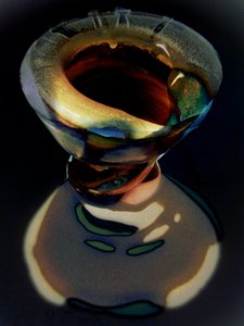 Colorful Sculptural Vessel