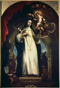 The Holy Rose of Lima by Claudio Coello